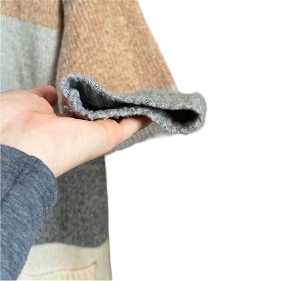 Active USA colour block cardigan. Size small - Picture 3 of 11